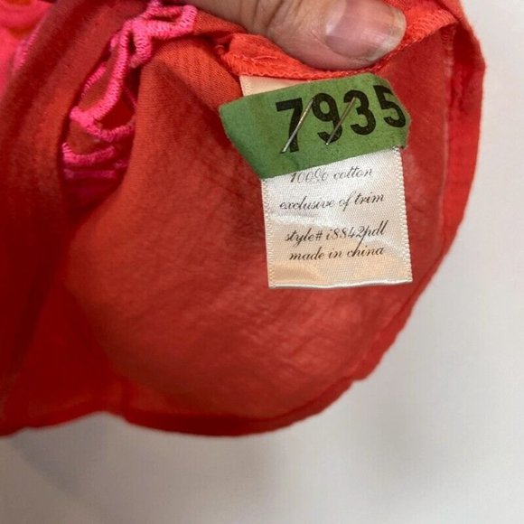 Jun & Ivy Francesca's Sheer Embroidered Cut Out Blouse - Picture 4 of 9